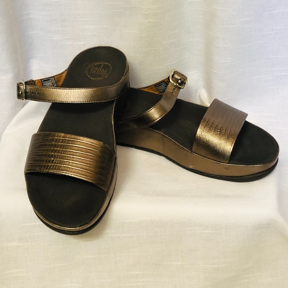 Fitflop Souza Metallic Slide Sandal